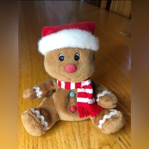 SEARS Christmas Plush Stuffed Beanbag Toy - Ginger Bell 2004